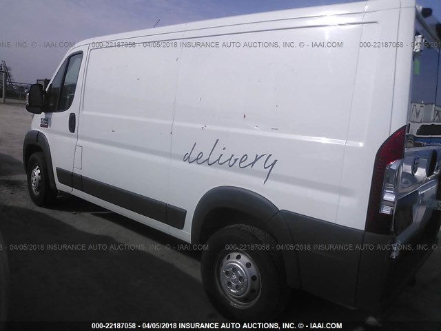 3C6TRVAG4FE513688 - 2015 RAM PROMASTER 1500 1500 STANDARD WHITE photo 3