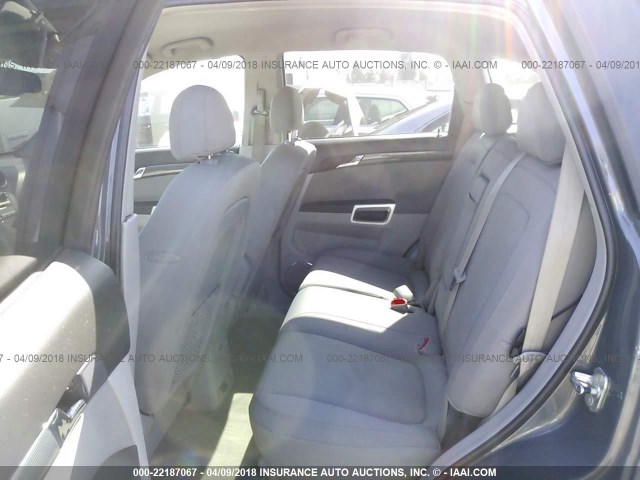 3GSCL53718S612856 - 2008 SATURN VUE XR GRAY photo 8