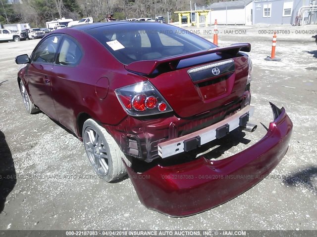 JTKDE3B75A0304076 - 2010 TOYOTA SCION TC 红色 照片 3