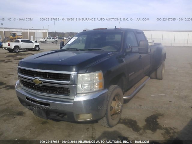 1GCJK93679F104272 - 2009 CHEVROLET SILVERADO K3500 LTZ BLACK photo 2