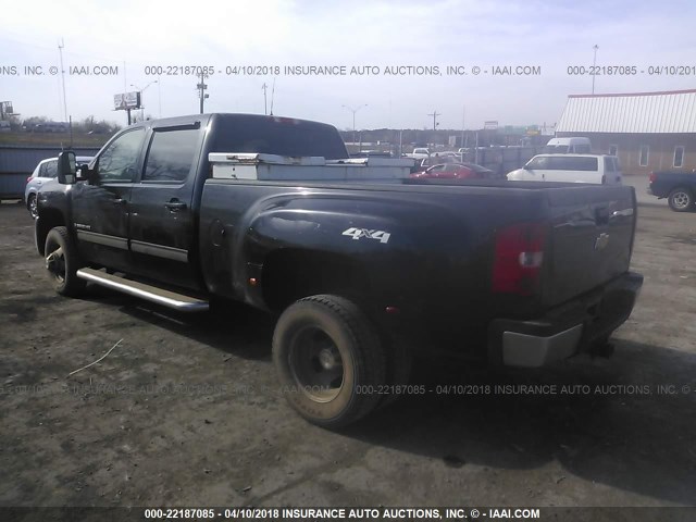 1GCJK93679F104272 - 2009 CHEVROLET SILVERADO K3500 LTZ BLACK photo 3