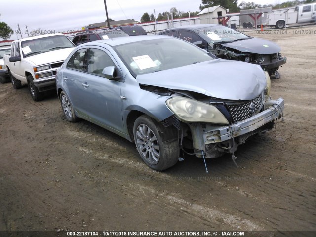 JS2RE9A32A6101518 - 2010 SUZUKI KIZASHI SE BLUE photo 1