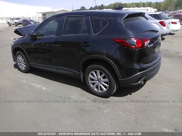 JM3KE2CY0F0540746 - 2015 MAZDA CX-5 TOURING BLACK photo 3