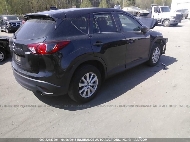 JM3KE2CY0F0540746 - 2015 MAZDA CX-5 TOURING BLACK photo 4