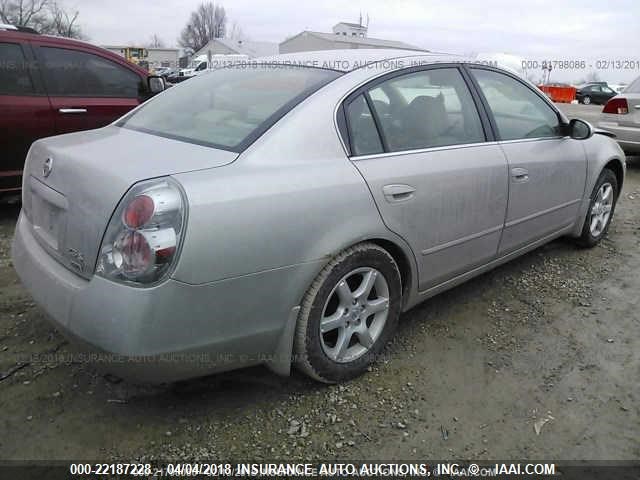 1N4AL11D46N368654 - 2006 NISSAN ALTIMA S/SL SILVER photo 4