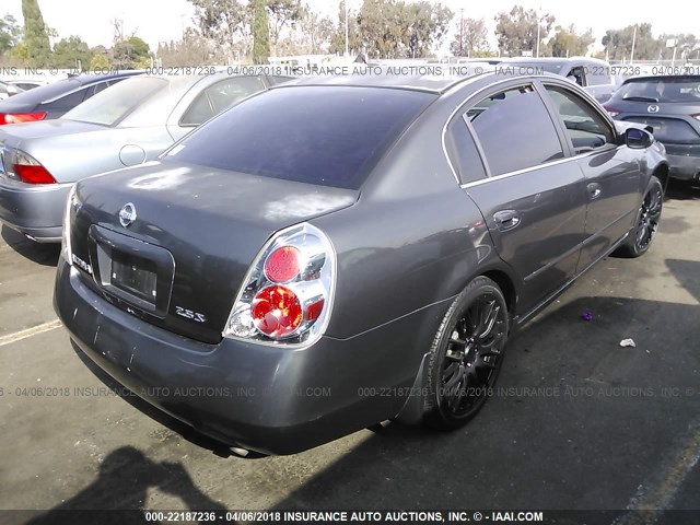 1N4AL11D95N904965 - 2005 NISSAN ALTIMA S/SL GRAY photo 4