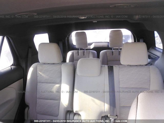 1FM5K7B83FGC60674 - 2015 FORD EXPLORER BLUE photo 8
