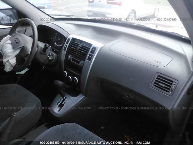 KM8JN12D36U292333 - 2006 HYUNDAI TUCSON GLS/LIMITED RED photo 5