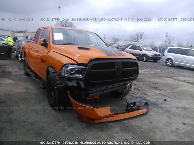 1C6RR7MT2FS683074 - 2015 RAM 1500 SPORT ORANGE photo 1