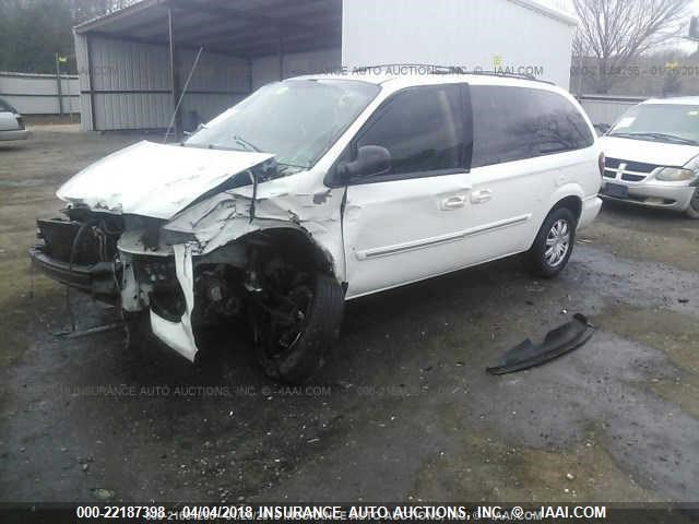 2A4GP54L87R158298 - 2007 CHRYSLER TOWN & COUNTRY TOURING WHITE photo 2