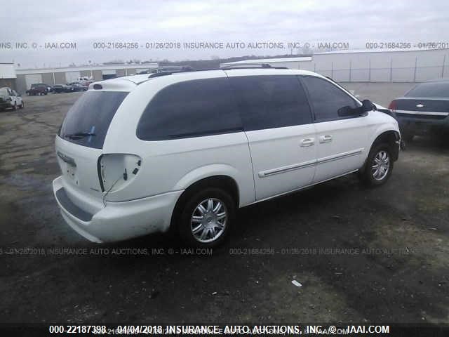 2A4GP54L87R158298 - 2007 CHRYSLER TOWN & COUNTRY TOURING WHITE photo 4