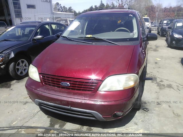 2FMZA51413BA86386 - 2003 FORD WINDSTAR LX RED photo 6