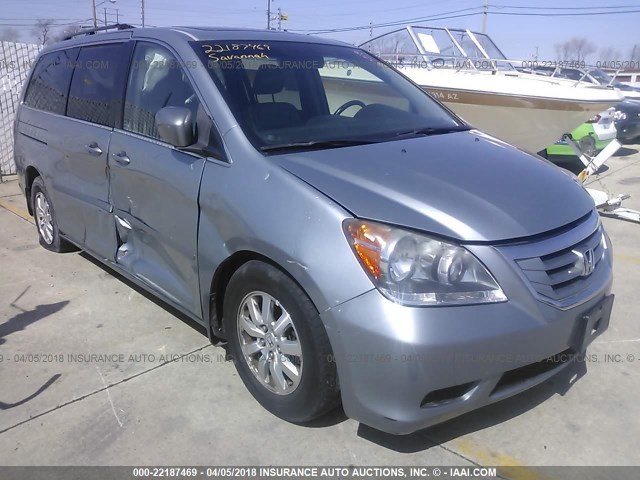 5FNRL3H71AB044075 - 2010 HONDA ODYSSEY EXL GRAY photo 6