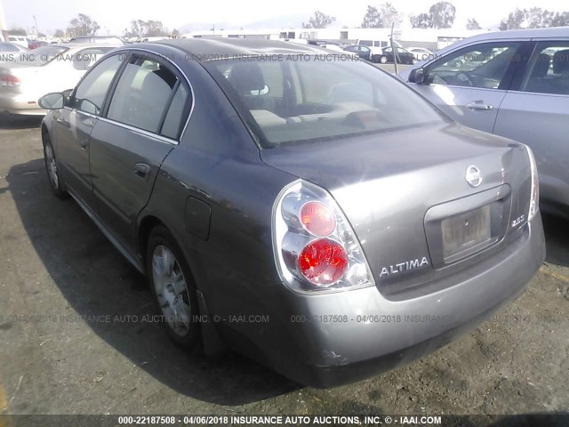 1N4AL11D56N431339 - 2006 NISSAN ALTIMA S/SL GRAY photo 3