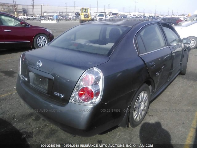 1N4AL11D56N431339 - 2006 NISSAN ALTIMA S/SL GRAY photo 4