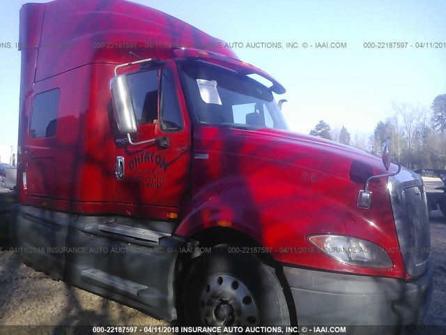 3HSDJSJR5DN238647 - 2013 INTERNATIONAL PROSTAR أحمر صورة 1