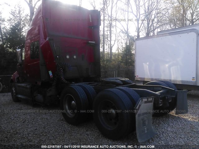 3HSDJSJR5DN238647 - 2013 INTERNATIONAL PROSTAR RED photo 3