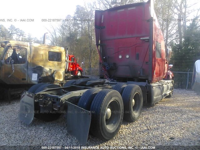 3HSDJSJR5DN238647 - 2013 INTERNATIONAL PROSTAR RED photo 4