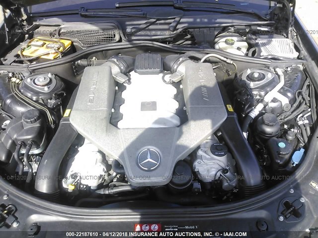 WDDNG77X48A159077 - 2008 MERCEDES-BENZ S 63 AMG BLACK photo 10