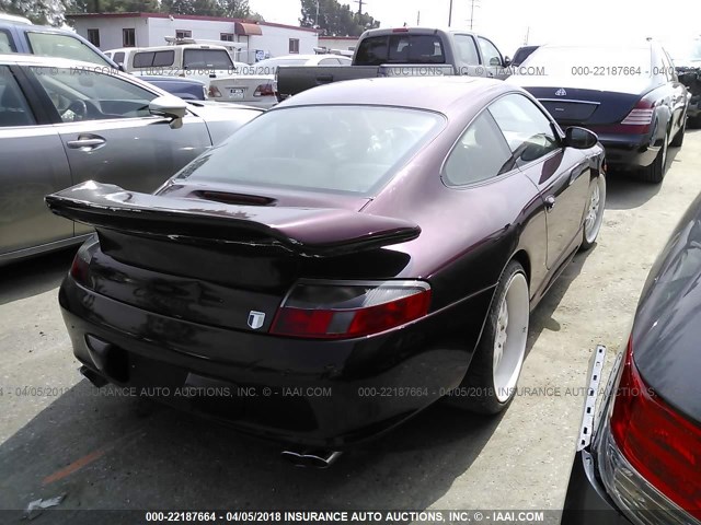 WP0AA29984S622371 - 2004 PORSCHE 911 CARRERA 2/CARRERA 4S PURPLE photo 4