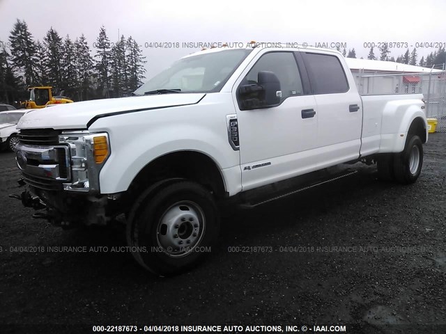 1FT8W3DT9HED93759 - 2017 FORD F350 SUPER DUTY Unknown photo 2