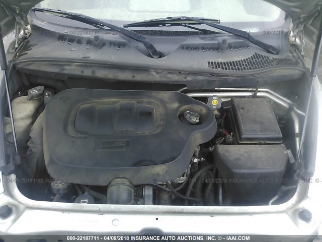 3GNDA13D76S544183 - 2006 CHEVROLET HHR LS SILVER photo 10