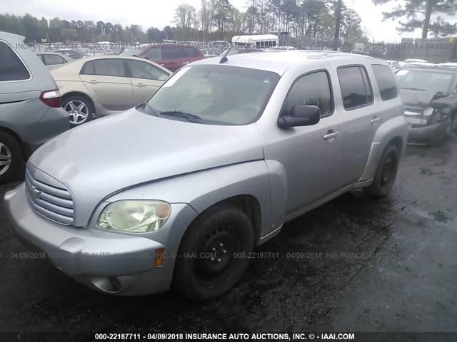 3GNDA13D76S544183 - 2006 CHEVROLET HHR LS SILVER photo 2