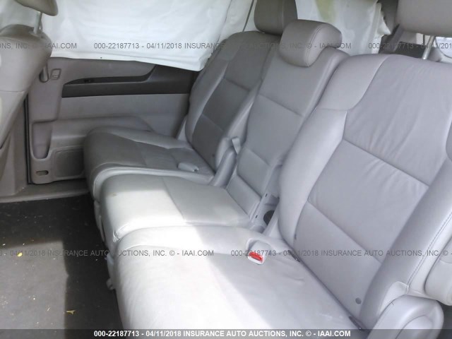 5FNRL5H65CB007195 - 2012 HONDA ODYSSEY EXL ლურჯი ფოტო 8