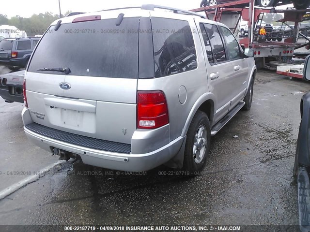 1FMZU75W02UD67280 - 2002 FORD EXPLORER LIMITED 银色 照片 4