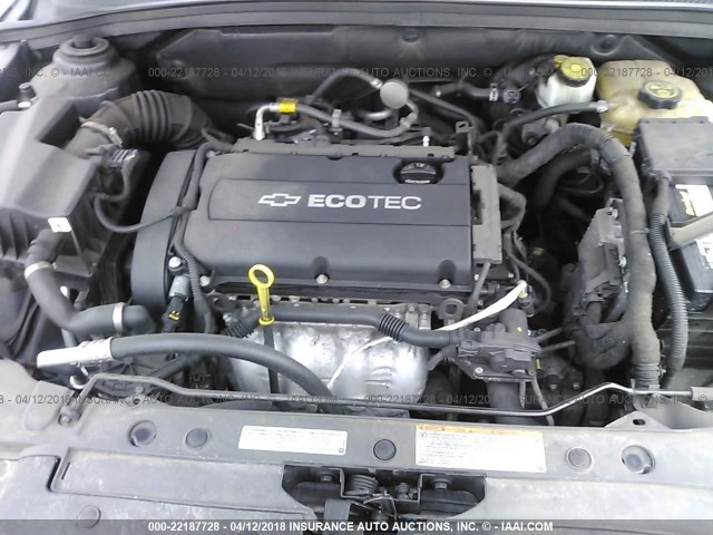 1G1PA5SG4D7322407 - 2013 CHEVROLET CRUZE LS أسود صورة 10