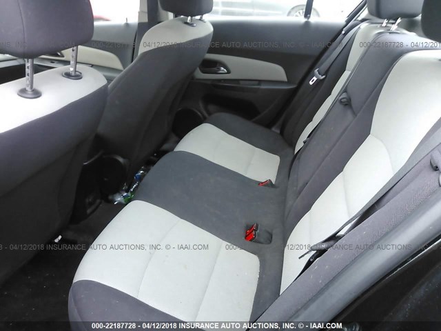1G1PA5SG4D7322407 - 2013 CHEVROLET CRUZE LS أسود صورة 8