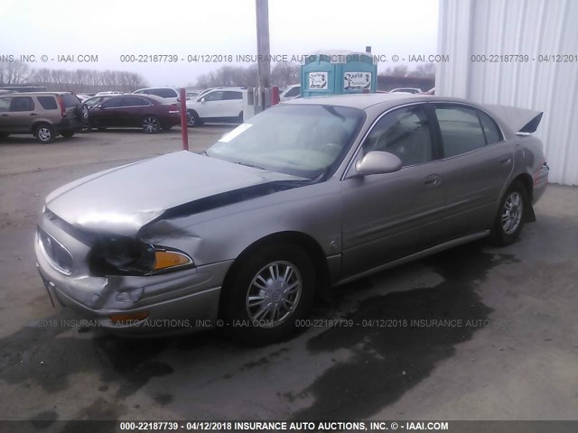 1G4HP52K134104029 - 2003 BUICK LESABRE CUSTOM SILVER photo 2