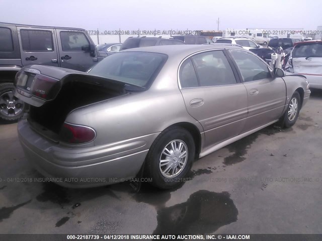 1G4HP52K134104029 - 2003 BUICK LESABRE CUSTOM SILVER photo 4