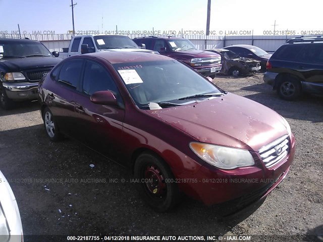 KMHDU46D58U304531 - 2008 HYUNDAI ELANTRA GLS/SE/LIMITED RED photo 1