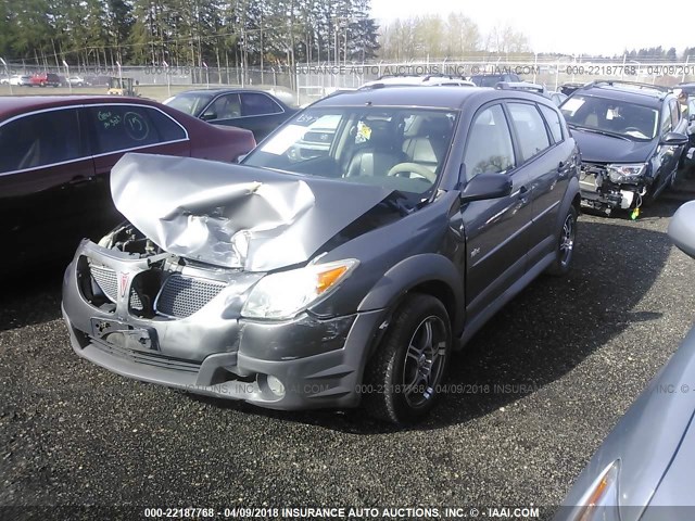 5Y2SL65816Z414930 - 2006 PONTIAC VIBE GRAY photo 2