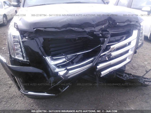 1GYS4KKJ6JR170160 - 2018 CADILLAC ESCALADE ESV PLATINUM შავი ფოტო 6