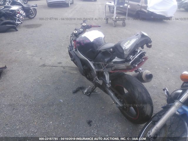 JKBZXJB163A000572 - 2003 KAWASAKI ZX636 B1 BLACK photo 3