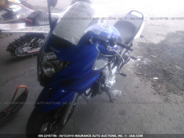 JS1GP74AX82100400 - 2008 SUZUKI GSX650 F BLUE photo 2