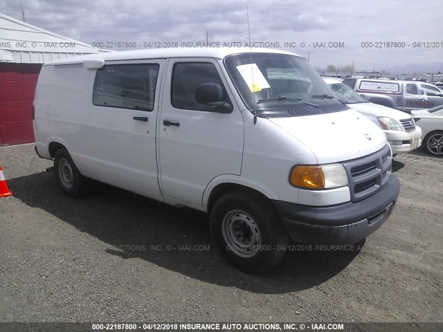 2D7JB21Y73K515424 - 2003 DODGE RAM VAN B2500 WHITE photo 1