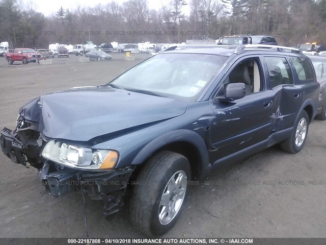 YV4SZ592961239496 - 2006 VOLVO XC70 BLUE photo 2