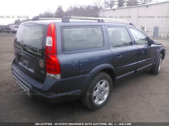 YV4SZ592961239496 - 2006 VOLVO XC70 BLUE photo 4