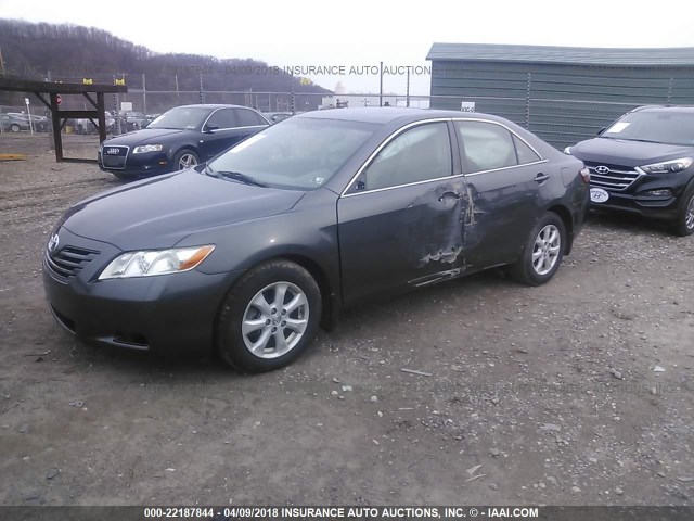 4T1BE46K17U526842 - 2007 TOYOTA CAMRY NEW GENERAT CE/LE/XLE/SE GRAY photo 2