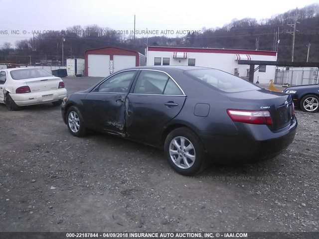 4T1BE46K17U526842 - 2007 TOYOTA CAMRY NEW GENERAT CE/LE/XLE/SE GRAY photo 3