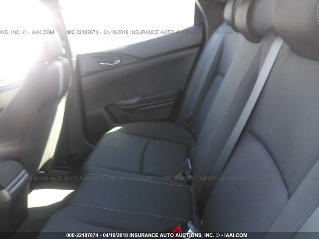 SHHFK7H42HU420259 - 2017 HONDA CIVIC SPORT Szary zdjęcie 8