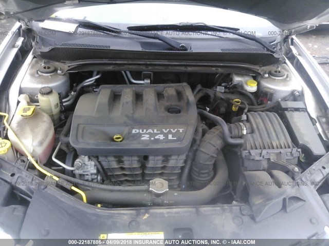 1B3BD4FB1BN562560 - 2011 DODGE AVENGER EXPRESS 银色 照片 10