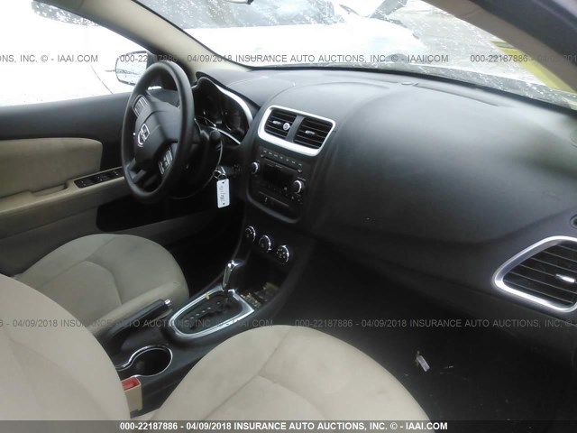 1B3BD4FB1BN562560 - 2011 DODGE AVENGER EXPRESS 银色 照片 5