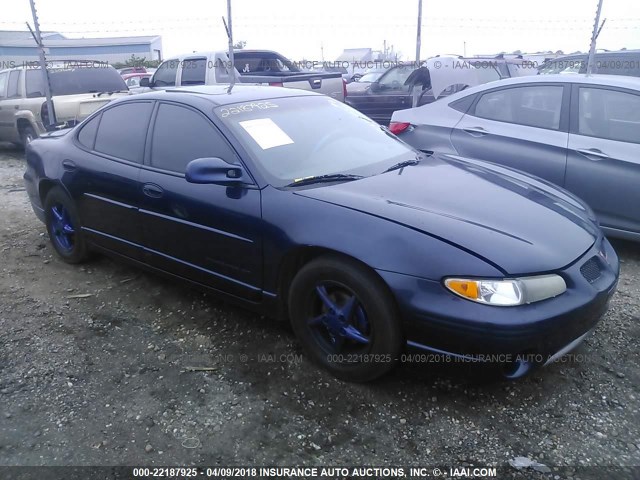 1G2WP52K3YF351693 - 2000 PONTIAC GRAND PRIX GT Dark Blue photo 1