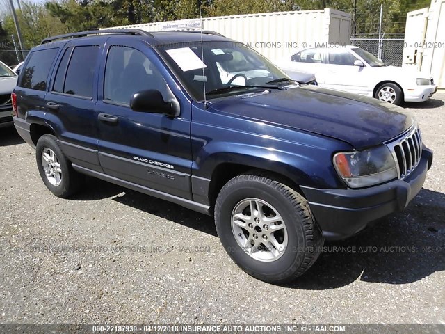 1J4GW48S24C287902 - 2004 JEEP GRAND CHEROKEE LAREDO/COLUMBIA/FREEDOM 蓝色 照片 1