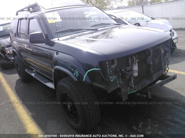 5N1ED28Y81C573398 - 2001 NISSAN XTERRA XE/SE BLACK photo 1