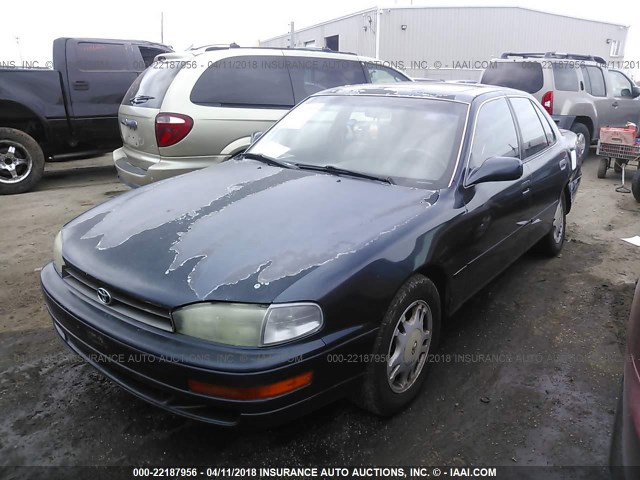 JT2VK13E5N0030401 - 1992 TOYOTA CAMRY XLE BLUE photo 2